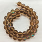 Matte Colorful Iridescent Mermaid Glass Beads 6mm 62pcs 24