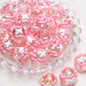 Hand-Painted Fruit Series Acrylic Beads 18mm Glossy 10pcs 4