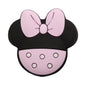 Silicone Focal Beads Minnie Polka Dot Bow Colorful 10pcs 3