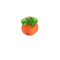 Lampwork Glass Beads Fruit Series Handmade Orange Green 10pcs 5