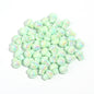 Candy Color Mushroom Acrylic Beads 13mm Glossy Iridescent 10pcs 10