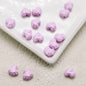 Heart Metal Beads 11mm Baking Painted Meteorite Zinc Alloy 20pcs 10