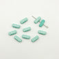 Girl Character Plate Metal Beads 12mm Baking Painted 20pcs 13