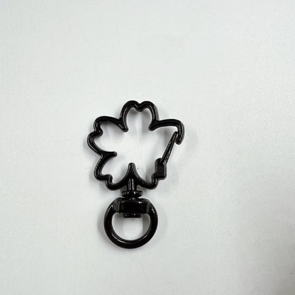Zinc Alloy Cherry Shaped Spray Painted Swivel Buckle Keychain Clasps 10pcs 16