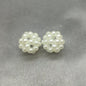 Imitation Pearl Geometry Acrylic Beads 8-15mm ABS Plastic 30pcs 6