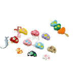 Painted Cute Character Plate Series Metal Beads Bulk 20pcs 5