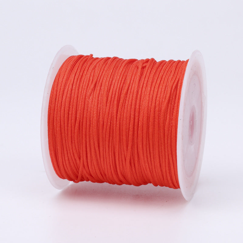 Nylon Thread 0.8mm Diameter 40m Colorful Jewelry Stringing Cord 42