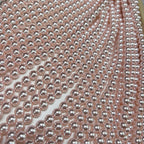 Pearl Glass Beads Round 3-12mm Cherry Pink Imitation 2