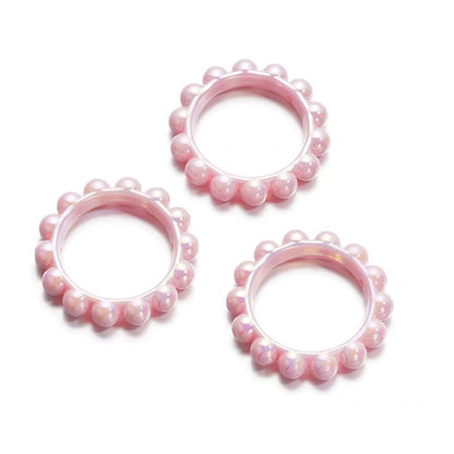 UV Scratch Resistant Balsam Pear Ring Bead Frame Acrylic 10pcs 13