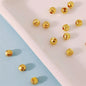 Alloy Watermelon Spacer Beads 2.5 3.5mm Tibetan Style 100pcs 4