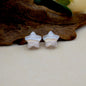 Oil Painting Star Resin Beads 19mm Iridescent Pastel 1pc 13
