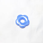Acrylic Flower Spacer Beads 26mm Hollow Five Petal Large Hole 100pcs 3