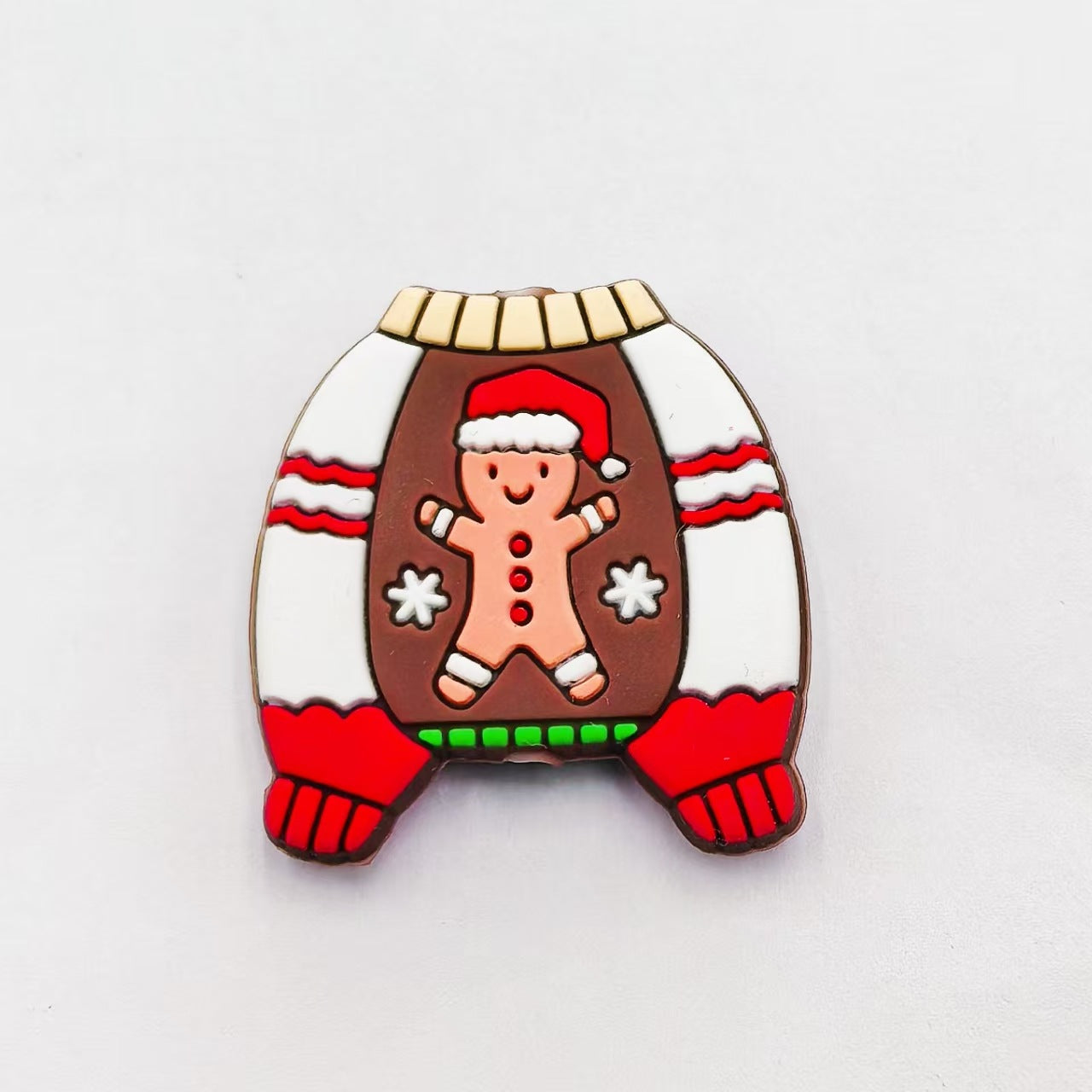 Silicone Focal Beads Christmas Tree Costume Sweater 20pcs 7