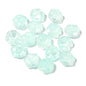 Bear Paw Transparent Glass Beads 14x15mm Assorted Colors 20pcs 10