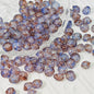 Glass Flying Saucer Spacer Beads 10mm Antique Finish 100pcs 4
