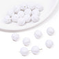 Opaque Pumpkin Acrylic Beads 12mm Colorful Round 40pcs 8