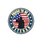 Silicone Focal Beads Careers American Flag Veteran Emblem 20pcs 8