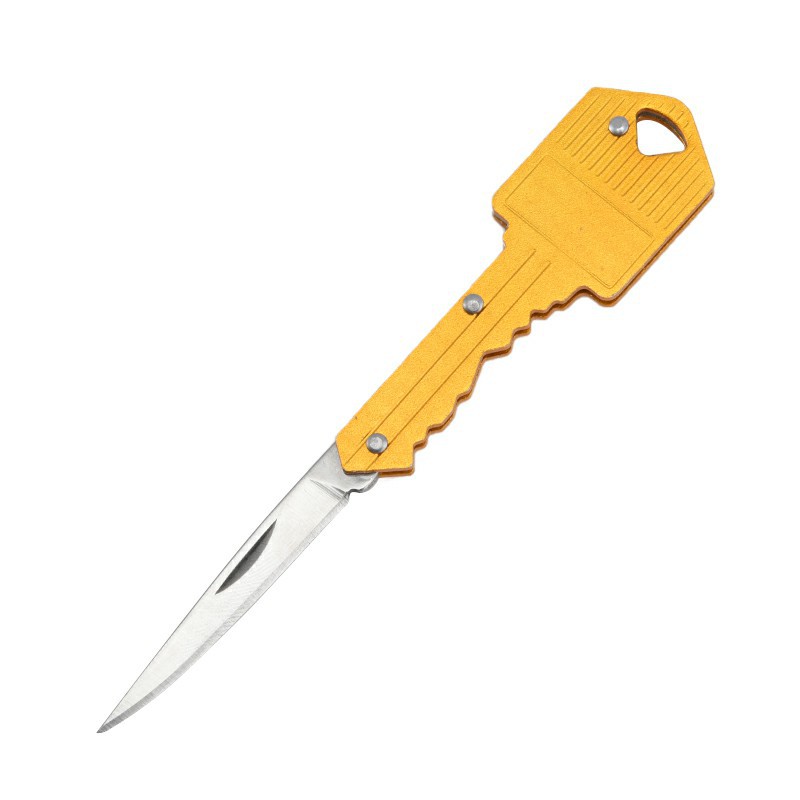 Mini Folding Knife Keychain Stainless Steel Outdoor Survival Tool 9
