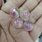 Plating Faceted Acrylic Beads 16mm Iridescent Mixed Colors 100pcs 3