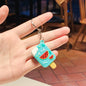Silicone Mini Fruit Ice Cream Keychain Pastel Colors Cute Design 7