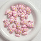 Painted Dress Acrylic Beads 26mm Colorful Assorted 5pcs 6