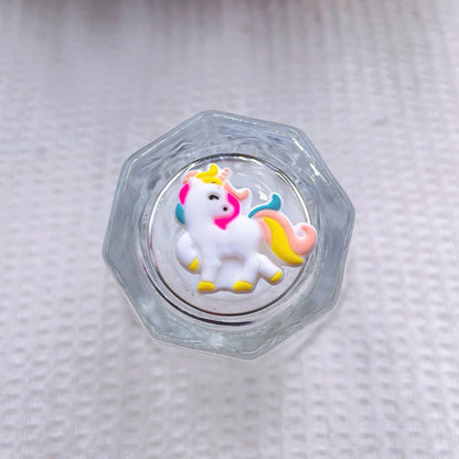 Silicone Focal Beads Unicorn Pastel Colors Bright Palette 20pcs 9
