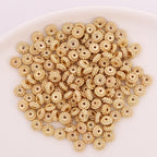 Wheel Shaped Acrylic Beads 8mm CCB Plastic Spacer 500pcs 6