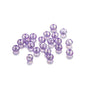 Faceted Glass Beads 8mm Transparent Multicolor 70pcs 31