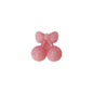 Silicone 3D Focal Beads Cherry Holding Bow 20pcs 8