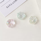 High Transparency UV Plating Cat Claw Acrylic Beads 18.5mm 100pcs 2