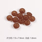 Acrylic Round Spacer Beads 8mm Matte Transparent Jelly Color 200pcs 16
