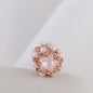 Embellished Star Clay Beads 18mm Pearl Rhinestone Bubblegum 10pcs 12