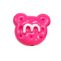 Hand Painted Bear Acrylic Beads 25mm Glossy Colorful 10pcs 15