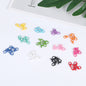 Zinc Alloy Lobster Clasp Keychain Findings 12mm Baking Painted 100pcs 2