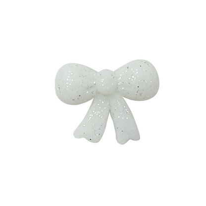 Silicone Focal Beads Cross Matte Speckled Glow in the Dark 20pcs 32