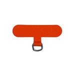 Fabric Tether Tabs Keychain Accessories 55mm Metal D Ring 20pcs 3
