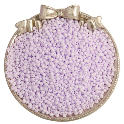 Frosted Seed Glass Beads 4mm Pastel Colors Matte Finish 320pcs 25
