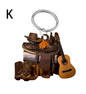Acrylic Saddle Keychain Vintage Western Cowboy Style 27