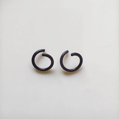 Metal Painted Jump Rings 10mm Baking Finish Colorful 500pcs 15