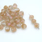 Glitter Powder Lantern Resin Beads 10mm Shimmering Colors 20pcs 12