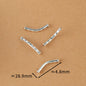 Tube Metal Beads Tibetan Hollowed-out Flower Pattern Vintage Silver Tone 20pcs 12