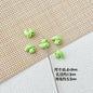 Duck Metal Beads 10mm 3D Baking Painted Alloy 10pcs 7