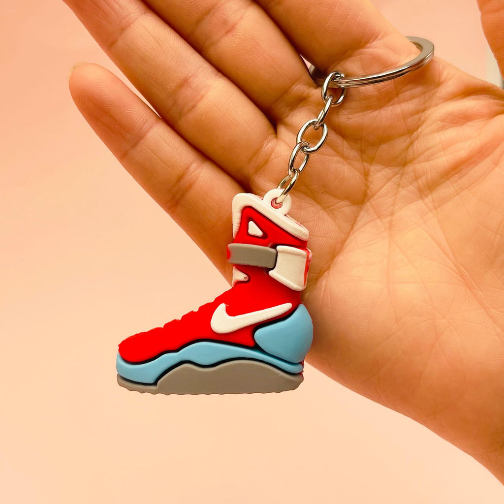 PVC Fashion Sports Shoes Keychain Mini Sneaker Charm Vibrant Colors 3