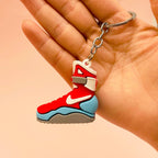 PVC Fashion Sports Shoes Keychain Mini Sneaker Charm Vibrant Colors 3