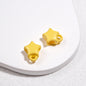 Baking Painted Star Acrylic Beads 14mm Glossy Colorful 50pcs 10