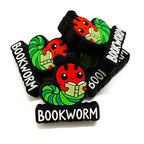 Silicone Focal Beads Caterpillar Bookworm Text 4
