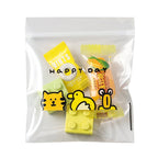 Zip Lock Bags HDPE Plastic Cartoon Animal Print 10x12cm 10pcs 2