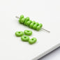 Acrylic Peanut Spacer Beads 6mm Glow In The Dark 200pcs 17