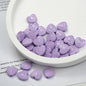Mini Spiral Heart Acrylic Beads 11mm Colorful Mixed 50pcs 7