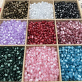 Opal Gradient Oval Resin Beads 11mm Glossy Vintage Style 50pcs 6